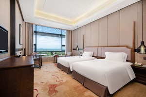 Juego <span class=keywords><strong>de</strong></span> Muebles <span class=keywords><strong>de</strong></span> Dormitorio Estilo Hotel para Apartamentos con Acabados <span class=keywords><strong>de</strong></span> Madera Contrachapada y Chapa <span class=keywords><strong>de</strong></span> Madera a <span class=keywords><strong>un</strong></span> <span class=keywords><strong>Precio</strong></span> Accesible - Product Image 5