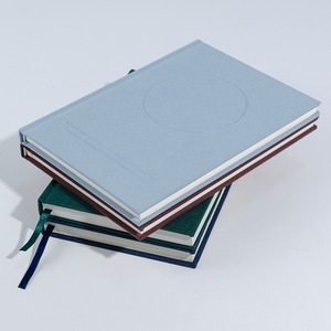 Carnet de notes professionnel personnalisé A5 avec couverture en tissu, couverture rigide, journal de gratitude en lin - Product Image 6