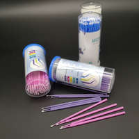 Consommable dentaire microscopique de microbrosse dentaire en plastique jetable de haute qualité