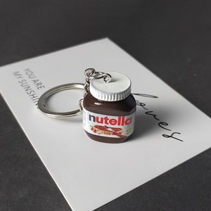 Chaîne de sac légère en résine en forme de pot de <span class=keywords><strong>Nutella</strong></span>, édition commémorative style coréen, <span class=keywords><strong>marque</strong></span> SM - Product Image 1