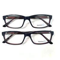 Nouvelle collection 2026 : Montures de lunettes carrées en acétate haut de gamme, design mixte, style rétro élégant, unisexe