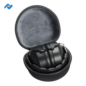 Protector de auriculares sobre la oreja Estuche rígido personalizado con tela negra (<span class=keywords><strong>Sennheiser</strong></span> Fit) -Solo estuche - Product Image 2