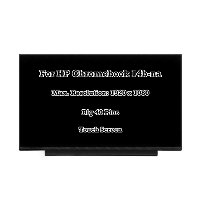 14'' for HP Chromebook 14B-NA0035CL FHD LCD Touch Screen Display Assembly Replacement Panel