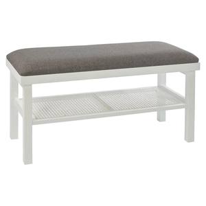 Banc de couloir de salon banc de changement de <span class=keywords><strong>chaussures</strong></span> rembourré avec étagère en canne banc de <span class=keywords><strong>chaussures</strong></span> d'entrée avec siège - Product Image 5