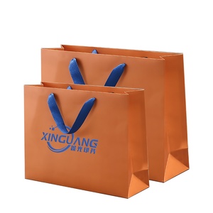 Luxury Eco-Friendly Recyclable Customized Gift Shopping Paper <b>Bags</b> Lamination for Clothing Shoes Packaging <b>Small</b> Business Use - Product Image 5