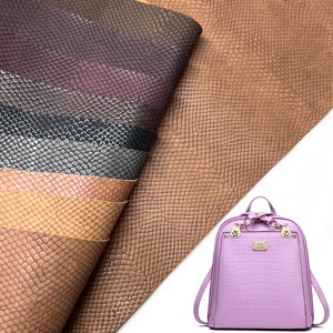 רעיוני בעלי החיים פיתון תנין עור מפוצל בד גליטר Pu גליטר פו עור עבור שקיות נעלי דקורטיבי בגד תיבה - Product Image 2