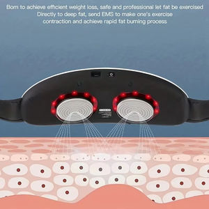 Rechargeable Sports Massager Portable Fitness <b>Kneading</b> Toner Massager Electric Body Massage <b>Machine</b> for Belly Waist Home Sports - Product Image 4