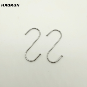 Sliver Metal <strong>Hook</strong> Round <strong>S</strong> Type <strong>Hooks</strong>,Stainless Steel Small Metal Twisted Stainless SteelS <strong>Hooks</strong> - Product Image 5