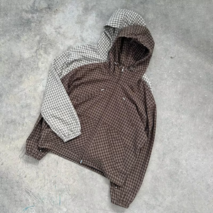 Custom Plaid <b>Waterproof</b> Windbreaker Check Outdoor <b>Rain</b> <b>Jacket</b> <b>for</b> <b>Men</b> - Product Image 2