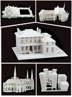 Service d'impression 3D de prototypes en plastique personnalisés/Service d'impression SLA