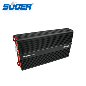 Para Suoer 200 OEM amplificador de coche clase AB <span class=keywords><strong>RMS</strong></span> W * 4CH 2 Ohmios potencia de rango completo 4 canales de amplificador de coche con cruces - Product Image 3