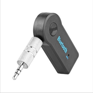 <b>Bluetooth</b> Car Kit 3.5mm Aux Audio <b>Receiver</b> Hands Free With Mic For Car Stereo System - Product Image 2
