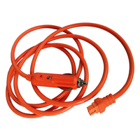 Câble d'alimentation de charge de voiture LanLin 3m Orange 14AWG XT60 15A, rallonge allume-cigare mâle 14AWG vers XT60I-F femelle