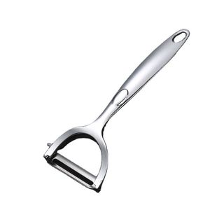 Éplucheur de fruits et légumes en forme de Y, lame en acier inoxydable, outil de pelage multifonctionnel pour la cuisine domestique, usage quotidien - Product Image 1
