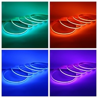 Bande LED COB Flexible 1080 LED RGB 5cm à Découper pour Décoration de Festival et Rétroéclairage TV DC 24V – Vente en Gros