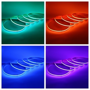 ไฟ LED RGB 1080 ดวง ขนาด 5 ซม. แบบตัดได้ สำหรับตกแต่งทีวี ไฟแบ็คไลท์สำหรับเทศกาล ใช้ไฟ DC 24V ขายส่ง ไฟ LED แบบ COB แถบไฟแบบยืดหยุ่น - Product Image 3