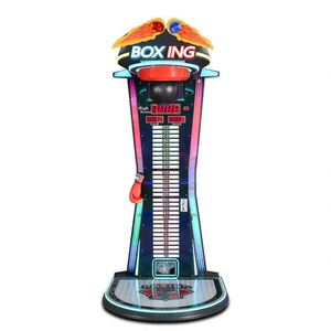 Machine de boxe professionnelle avec mesure de force, borne d'arcade, niveaux de difficulté multiples et sortie de tickets - Product Image 1