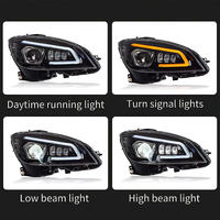 Mercedes-Benz W204 2008-2011 C300 C260 C200 Lampe de voiture Projecteur LED complet Lampes avant avec clignotant DRL Puissance 36W