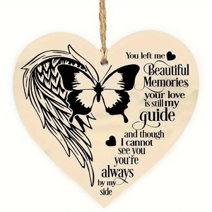 Custom Sentence Wooden <strong>Heart</strong> <strong>Shape</strong> Craft Thank You Friend Gifts Birthday Gifts Motivational Friendship Ornament <strong>Keepsake</strong> Sign