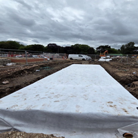 Caisse d'infiltration souterraine modulaire en polypropylène robuste pour eaux pluviales et stockage d'eau