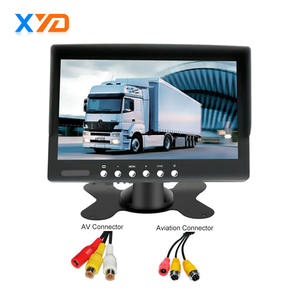 Moniteur de voiture personnalisable avec écran simple 7 pouces, pour Bus et véhicule, à 2 canaux - Product Image 2