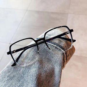 Nuevas Gafas TR90 con Filtro de Luz Azul para Mujer, Montura Cuadrada Grande, Estilo Retro, Sin Graduación, Montura Completa, Lentes de PC - Product Image 3