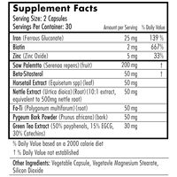 Capsules de vitamines pour cheveux sains et forts OEM, complément contre la perte de cheveux, bloqueur de DHT, biotine, complément de palmier nain pour adultes, végétalien