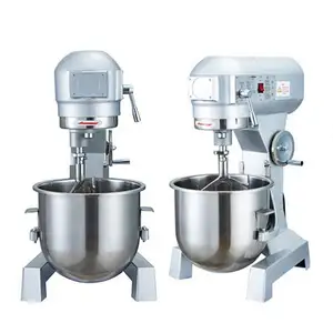 Sell well Stainless Steel Stand 30l Vertical 5kg 30 Litre Bread 50l Two Arm Cookie Cake Heated Dough Mixer Machine