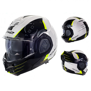 Casco Integrale Modulare LS2 FF906 per Moto, con Visiera Reversibile e Lenti Integrate, Certificato DOT - Product Image 2