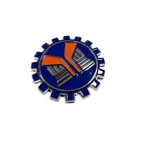 Emblème de voiture en plastique ABS chromé sur mesure, logo 3D, badge de voiture, autocollant en lettres chromées, emblèmes de voiture, badges de voiture en gros, autocollants de voiture