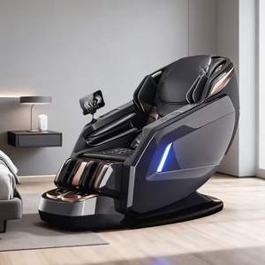 KI-gesteuerter <span class=keywords><strong>4D</strong></span> Elektrischer Relaxsessel Luxuriöser Zero-Gravity Ganzkörper-Massagesessel Automatisch Verstellbar mit <span class=keywords><strong>4D</strong></span>-Massagetechnologie und Musikfunktion - Product Image 1