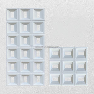 Componente de cemento de nueve rejillas de PU sólido, <span class=keywords><strong>ladrillo</strong></span> <span class=keywords><strong>hueco</strong></span> de celebridad de Internet <span class=keywords><strong>para</strong></span> Panel decorativo de pared Exterior Interior de Hotel, <span class=keywords><strong>losa</strong></span> grande - Product Image 4