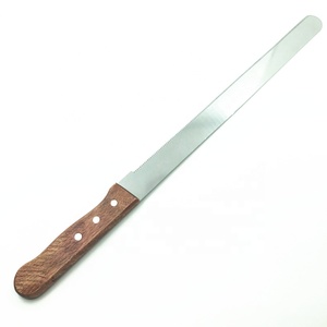 Hot Sale Baking Tools Cake <strong>Knife</strong> Toast <strong>Knife</strong> with Wooden Handle Stainless Steel <strong>Bread</strong> <strong>Knife</strong> - Product Image 1