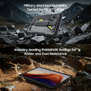 11 Inch Rugged <b>Tablet</b> PC 10000mAh 45W Fast Charging <b>8</b>+128GB Android 15 Night Vision Camping Light Pad Blackview Active 7 - Product Image 5