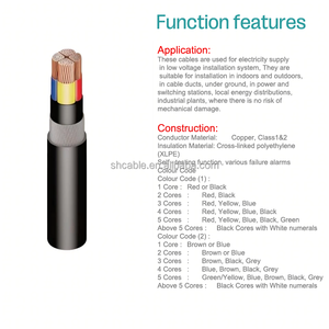 كابل جهد منخفض 3x16mm2 5x25mm2 NHVV - Product Image 5