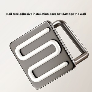 Support mural en métal en forme de poisson pour téléphone, design moderne et minimaliste sans perçage pour <span class=keywords><strong>Xiaomi</strong></span>/Huawei - Product Image 4
