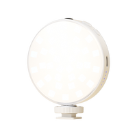 Lampe à selfie pliable pour téléphone, anneau lumineux LED à diffusion douce, RGB, température de couleur réglable, protection des yeux, télécommande