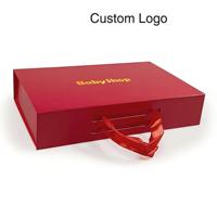 Boîte cadeau élégante Jinbar pour bouquet de fleurs, fermeture magnétique, boîte rigide, gaufrage, matériaux recyclés pour les cadeaux de fête et de célébration