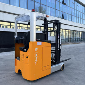 Reachtruck 8m 12m Opslag Grote Batterij Stapelwagen Zittende Type Elektrische Reachtruck Gemonteerde Heftruck Stapelwagen - Product Image 1