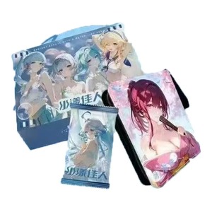 48 Cajas de Cartas de Anime Waifu de Papel, Serie Nude Goddess Story y Salura Story, CCG, Juguetes Doujin, Regalo para Tiendas de Anime, Sala de Transmisiones en Vivo, Juego de Caja Sorpresa - Product Image 2