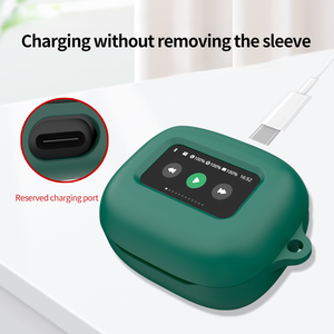 Étui pour <span class=keywords><strong>écouteur</strong></span>s Bluetooth TWS en silicone de haute qualité, antibruit, coloré, pour <span class=keywords><strong>JBL</strong></span> LIVE BEAM 3 - Product Image 4