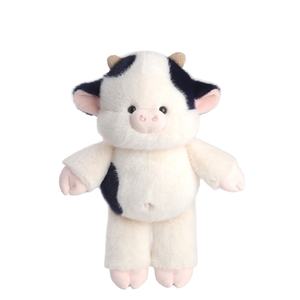 Juguetes de peluche de la serie Can't Run: Lindos zorros de buena noche, elefantes y vacas relajantes, muñecos para que los niños duerman con ellos. - Product Image 2