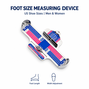 Foot Measuring Device US <b>Shoe</b> <b>Size</b> Gauge for Men and <b>Women</b> Foot Length and Width Measuring Tool - Product Image 2