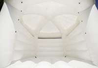 Château gonflable blanc pour la maison de mariage utilisé videur commercial d'adultes à vendre
