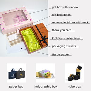 Top Fashion En Gros Personnalisé Écologique Réutilisable Carré Petites Filles Giftpacking Papier Aimant Boîte D'emballage avec Poignée - Product Image 4