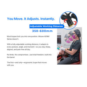 Kaca pembesar teropong, teropong pembesar Dental dengan kaca pembesar 4.0 perbesaran medis <span class=keywords><strong>4x</strong></span> Ergo TTL Denta lup - Product Image 5