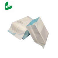 Sacs en papier d'emballage de pop-corn pour micro-ondes 28-50gsm papier kraft taille personnalisée sans sucre