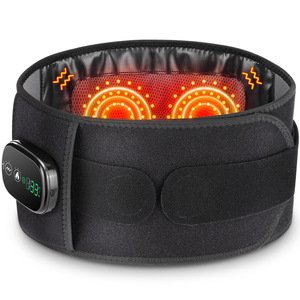 <b>Red</b> light therapy waistband Infrared hot compress <b>belt</b> Rechargeable massage waist support massage <b>belt</b> - Product Image 1