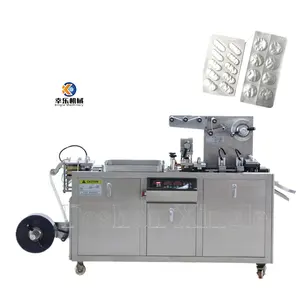 Çin sıcak satış gıda blister için DPP-80 mini otomatik kapsül kabartma ambalaj makinesi