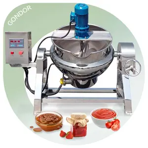 Karamelwachs-Mixer gewerbe Industrie Suppenboiler 200 automatische Soßenkochtopfmaschine klein für Kosmetik
